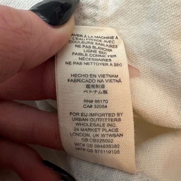 Free people light blue denim cropped jacket - Picture 5 of 7